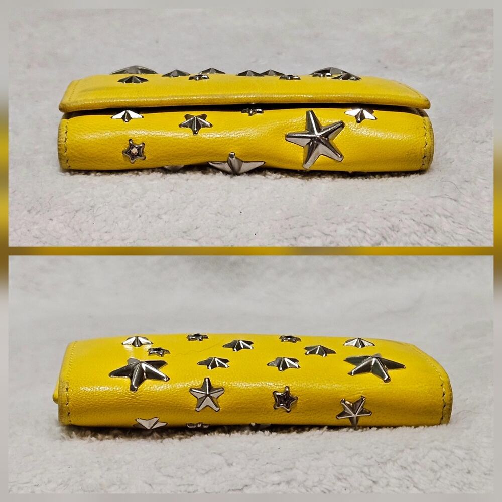 Jimmy Choo Neptune Leather Key Case - Picture 3 of 9
